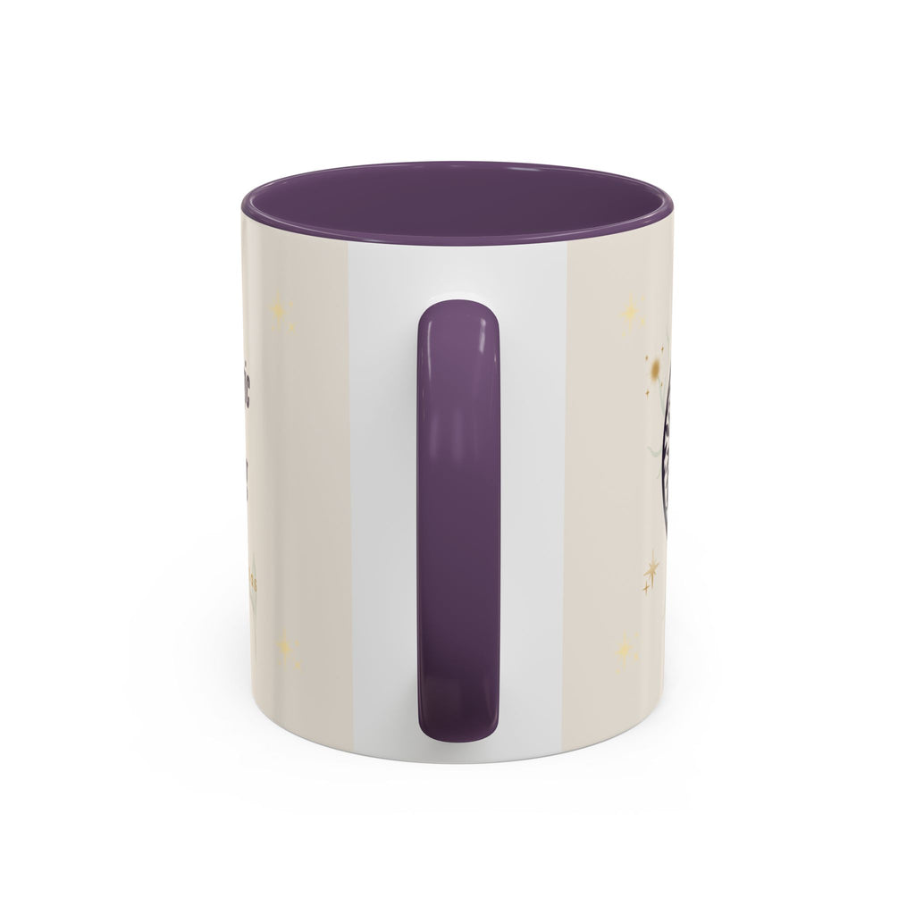 Moon Magic Accent Coffee Mug — "A little moon magic for your morning"