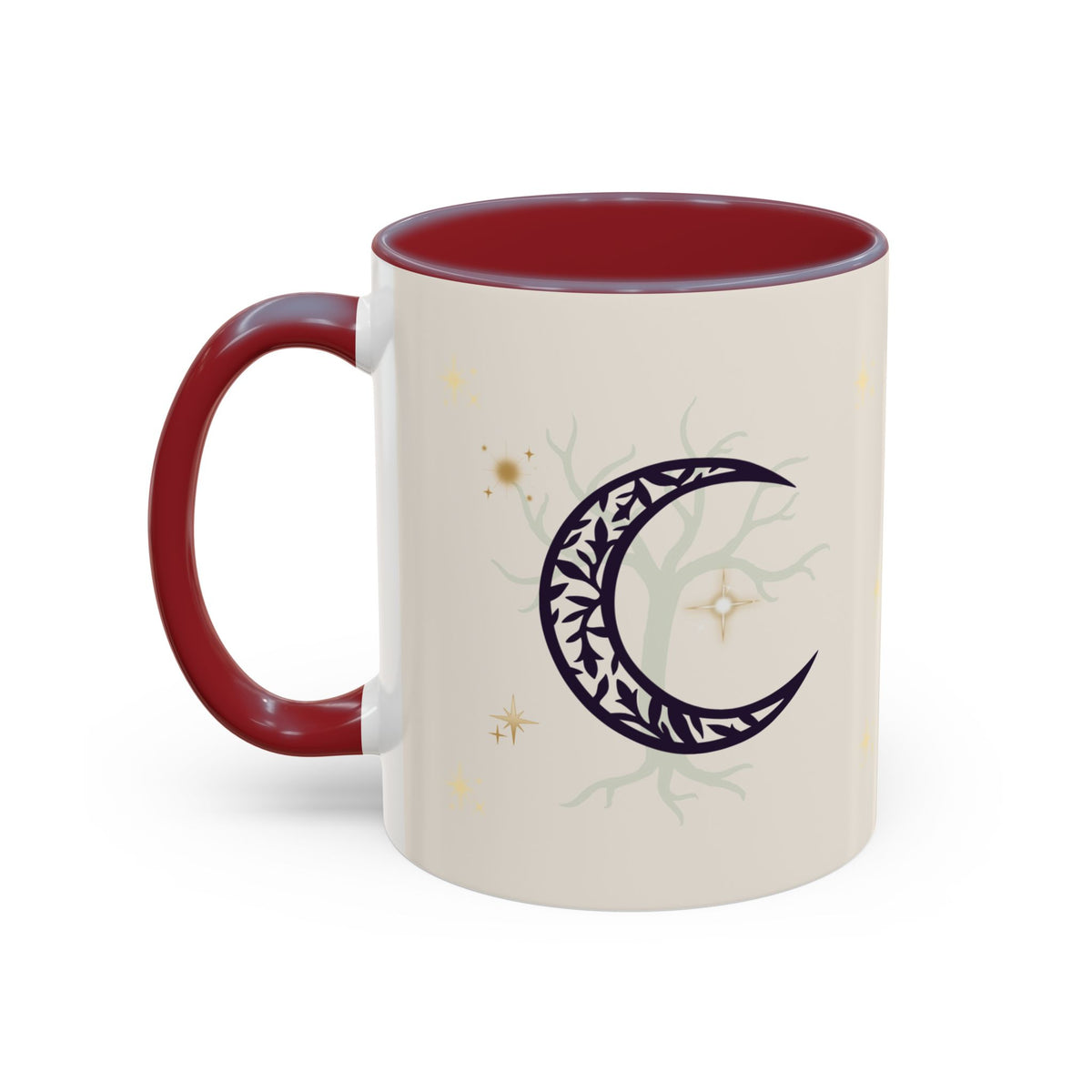 Moon Magic Accent Coffee Mug — "A little moon magic for your morning"