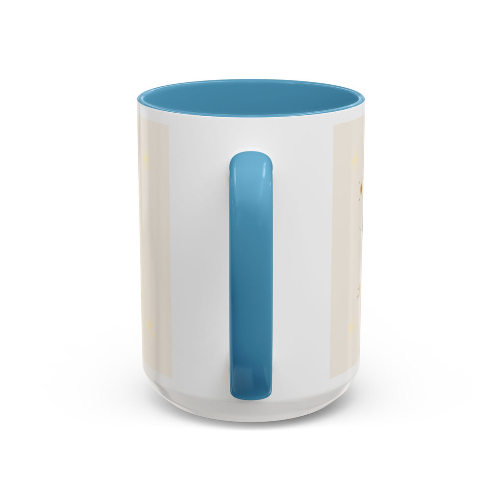 Moon Magic Accent Coffee Mug — "A little moon magic for your morning"