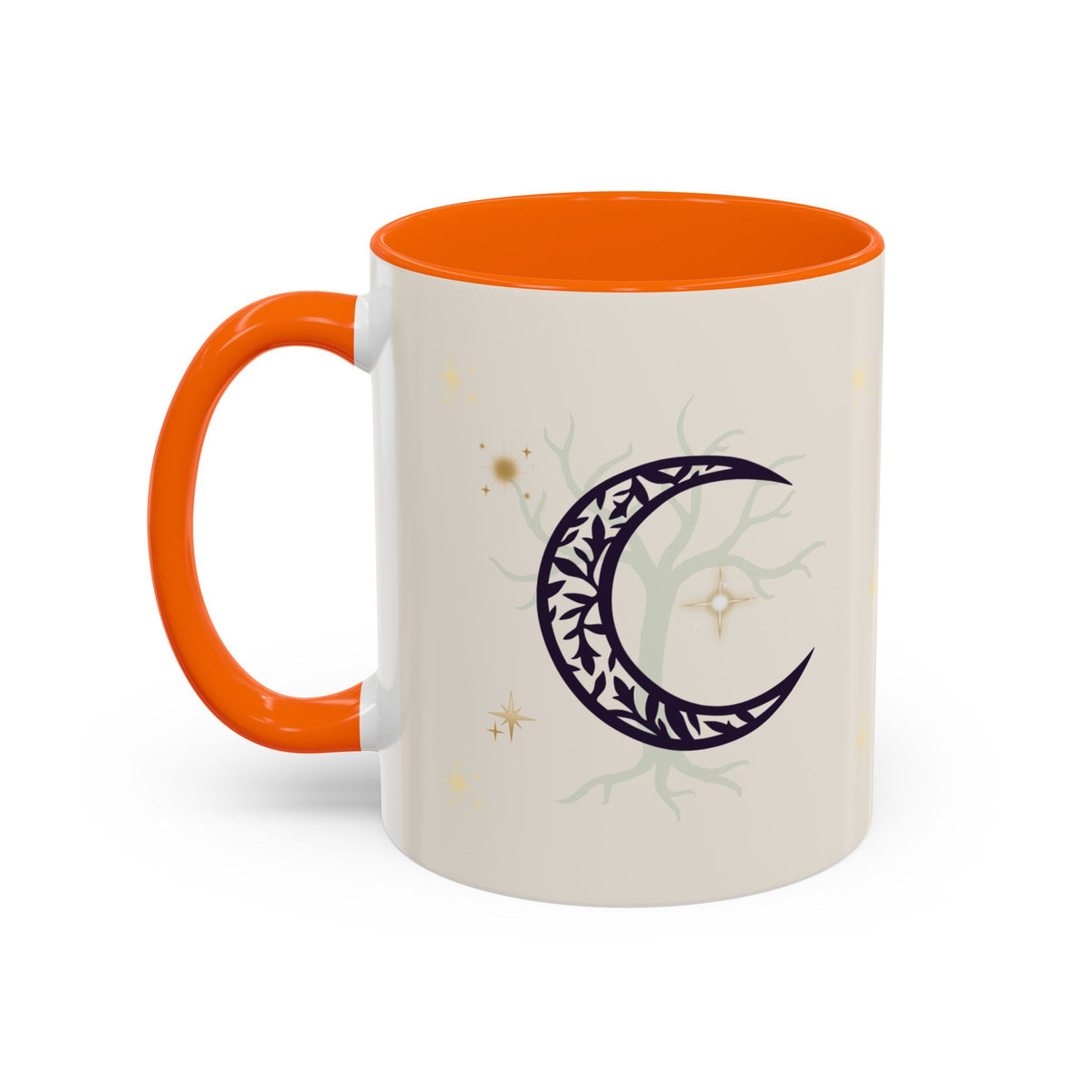 Moon Magic Accent Coffee Mug — "A little moon magic for your morning"