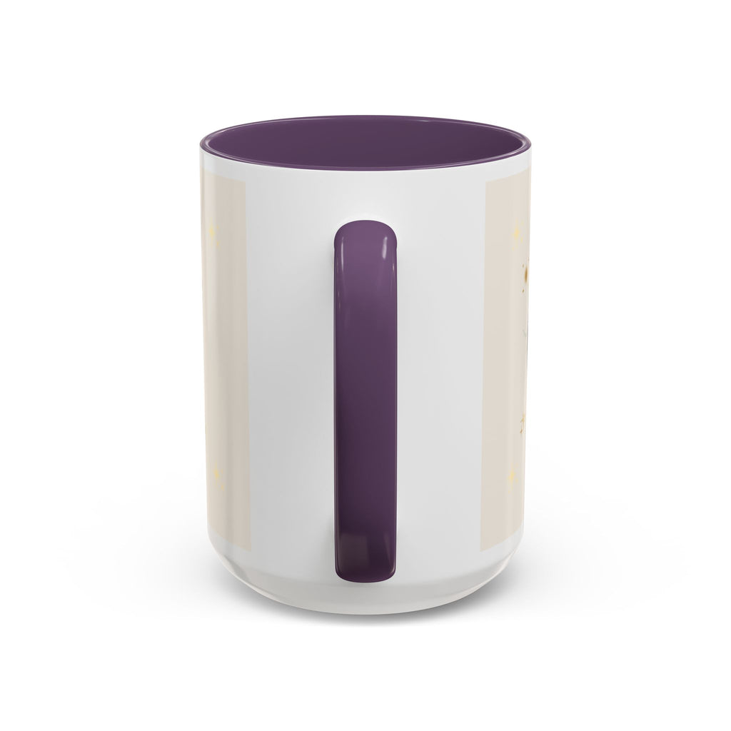 Moon Magic Accent Coffee Mug — "A little moon magic for your morning"