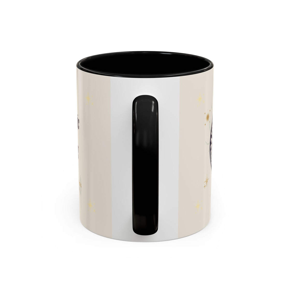 Moon Magic Accent Coffee Mug — "A little moon magic for your morning"