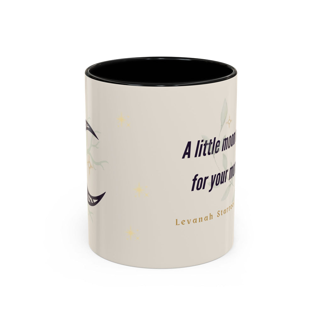 Moon Magic Accent Coffee Mug — "A little moon magic for your morning"